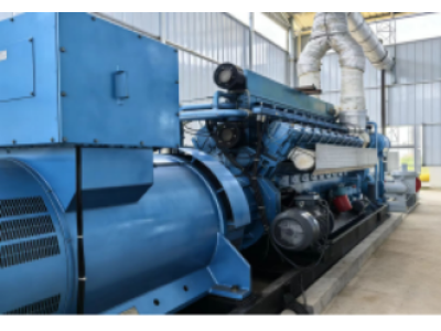 勝動2000kW瓦斯發電機組賦能煤礦綠色發展